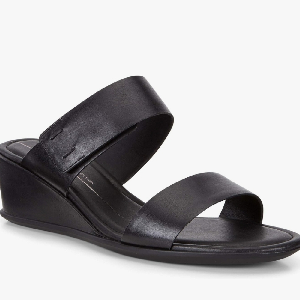 Ecco Black Women's Sandals